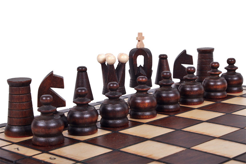 Royal Maxi Chess Set 31x31cm – Compact Folding Travel Board – image 8