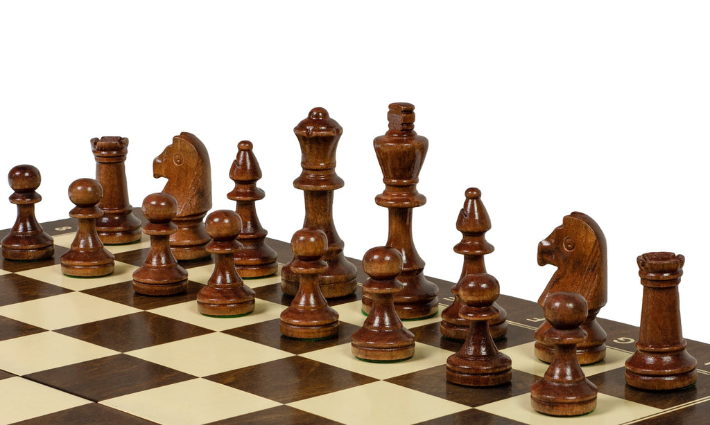 Wooden Training Chess Set 40mm – Complete Board & Pieces – image 5