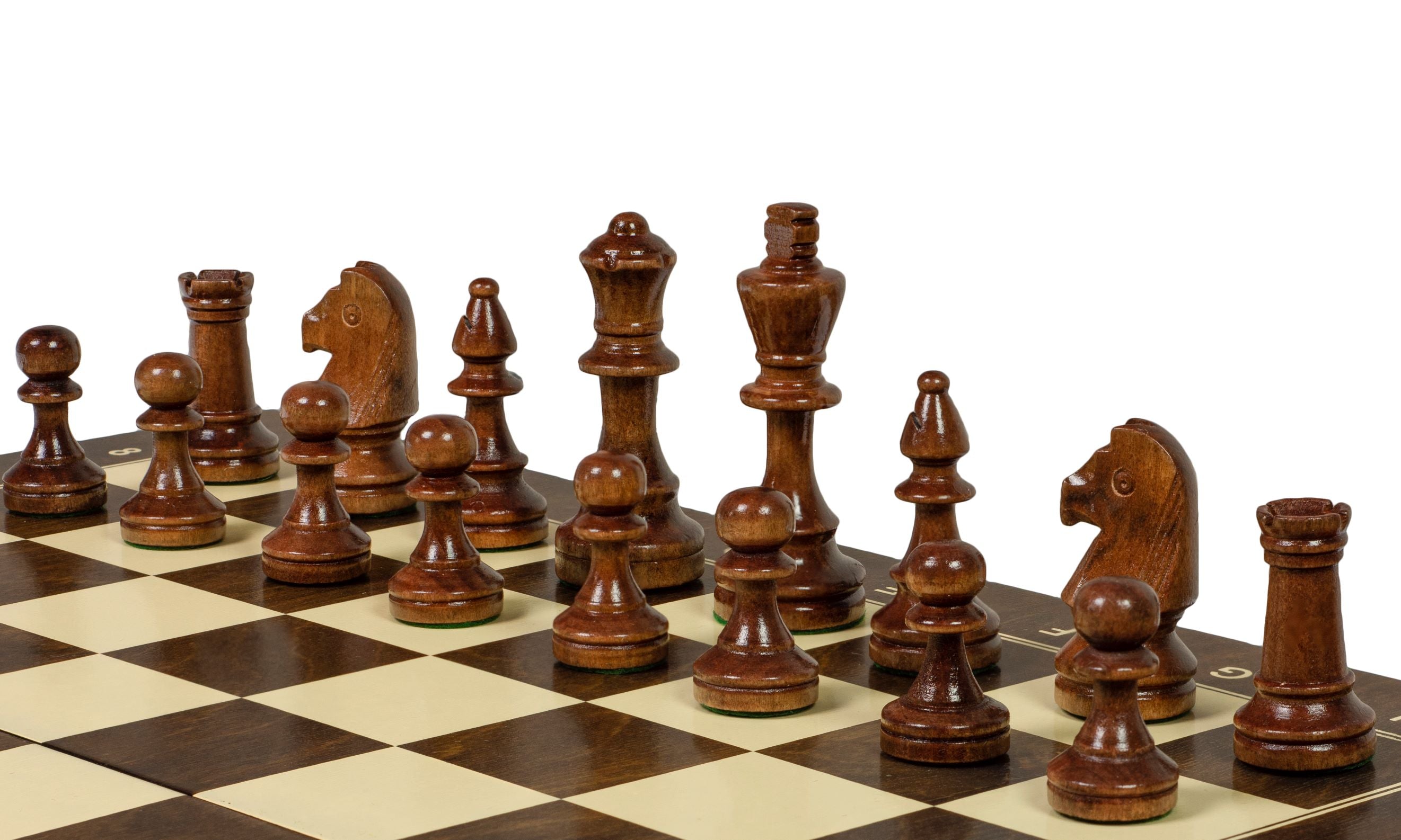 Wooden Training Chess Set 40mm – Complete Board & Pieces – image 5