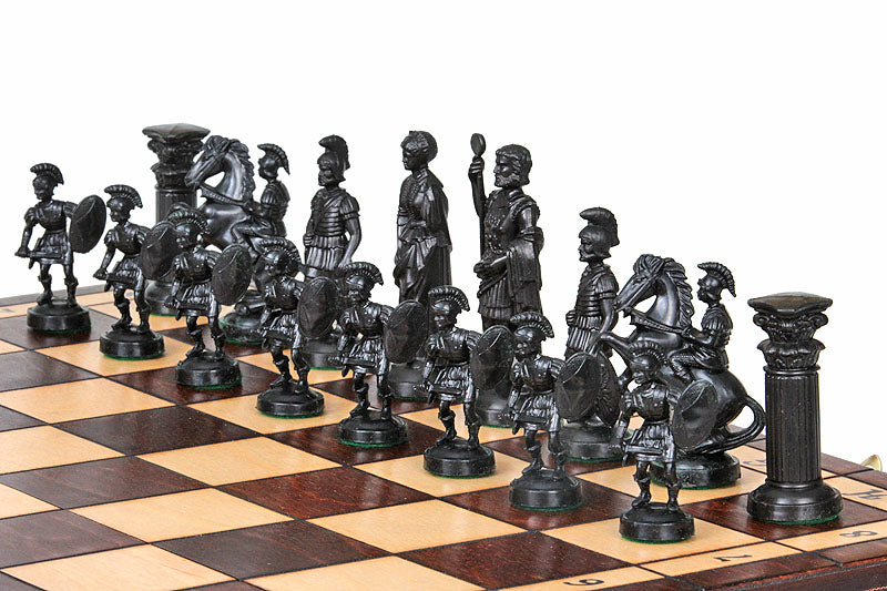 SPARTAN Chess Set 50x50cm – Ancient Warrior Weighted Pieces with Hand-Painted Board – image 6