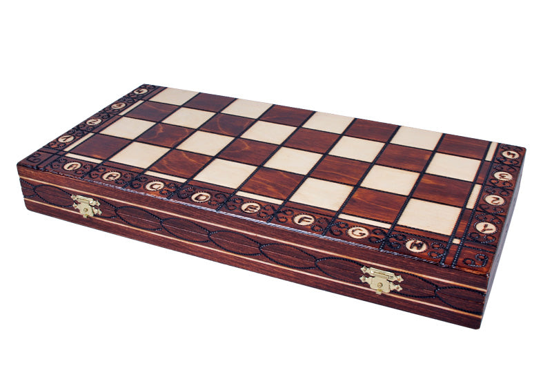 SENATOR Chess Set 42x42cm – Classic Weighted Pieces Folding Board – image 10