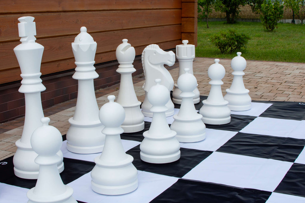 Giant Plastic Chess Pieces 90cm King – Outdoor Garden Set – image 6