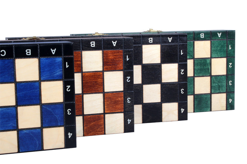 Magnetic Wooden Chess Set – Blue Edition – image 7
