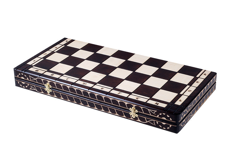 CHOIN Chess Set Large 60x60cm – Christmas Tree Style Hand-Carved Hornbeam – image 8