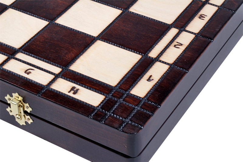 GIEWONT Chess Set 50x50cm – Highland Style Hand-Carved Linden Wood – image 6