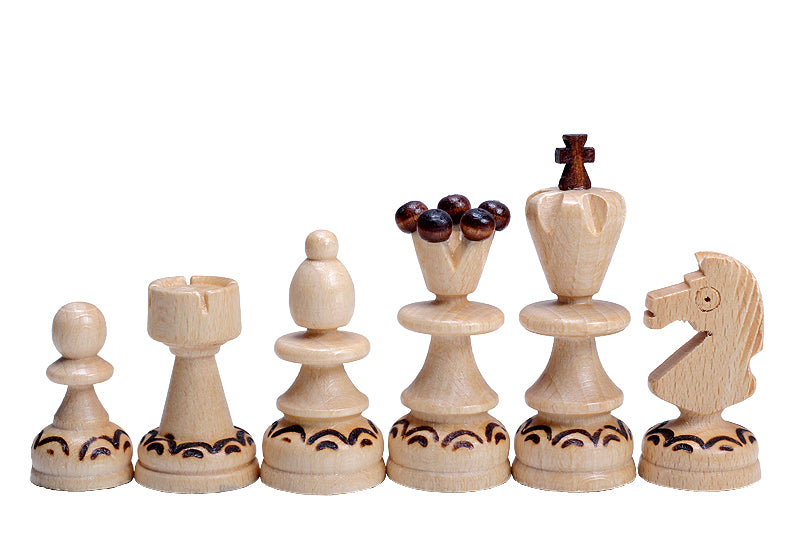 PEARL Chess Set Small 29x29cm – Compact Portable Wooden Board – image 8