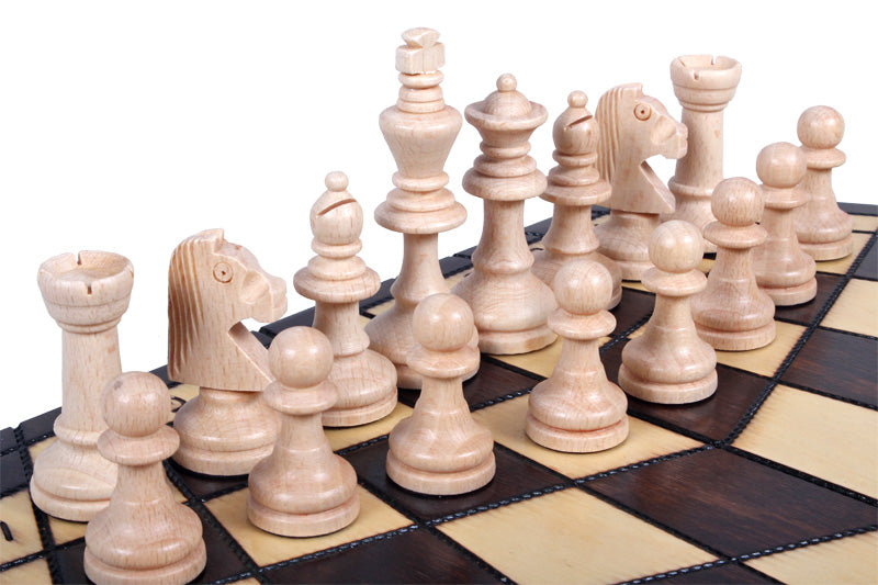 Three Player Chess Set Large 54x47cm – Premium Hexagonal Wooden Board – image 10