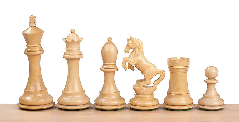 Alexander Chess Pieces 4" - Ebony Boxwood Weighted Luxury Set – image 3