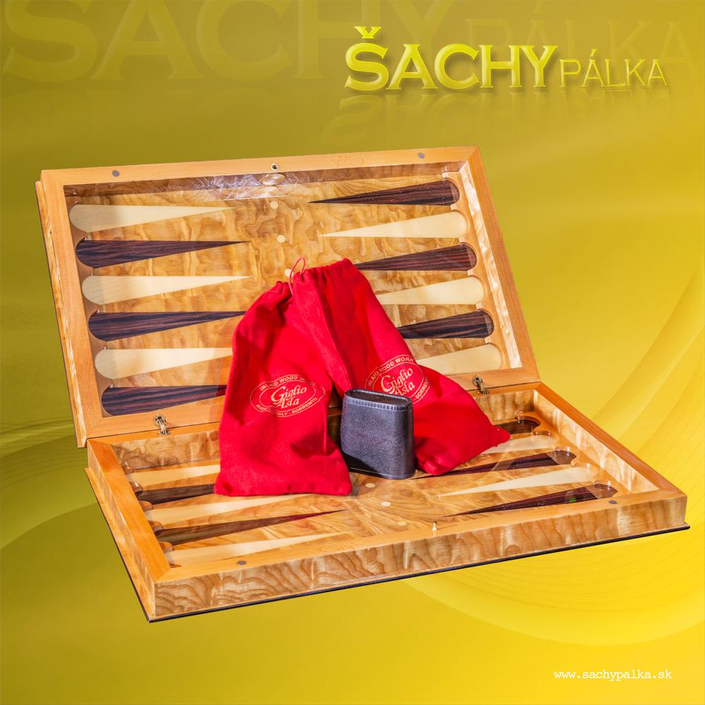 Backgammon Exclusive – Premium Handcrafted Wood Set