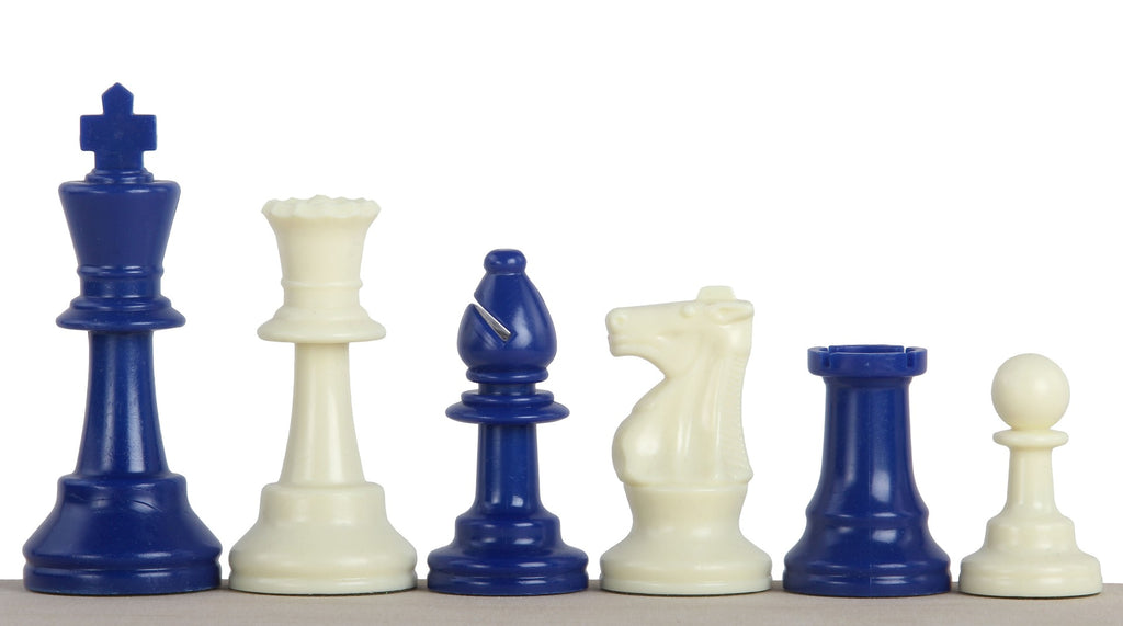 Colored Chess Pieces No.6 - Blue Training Set for Teaching and Learning – image 4