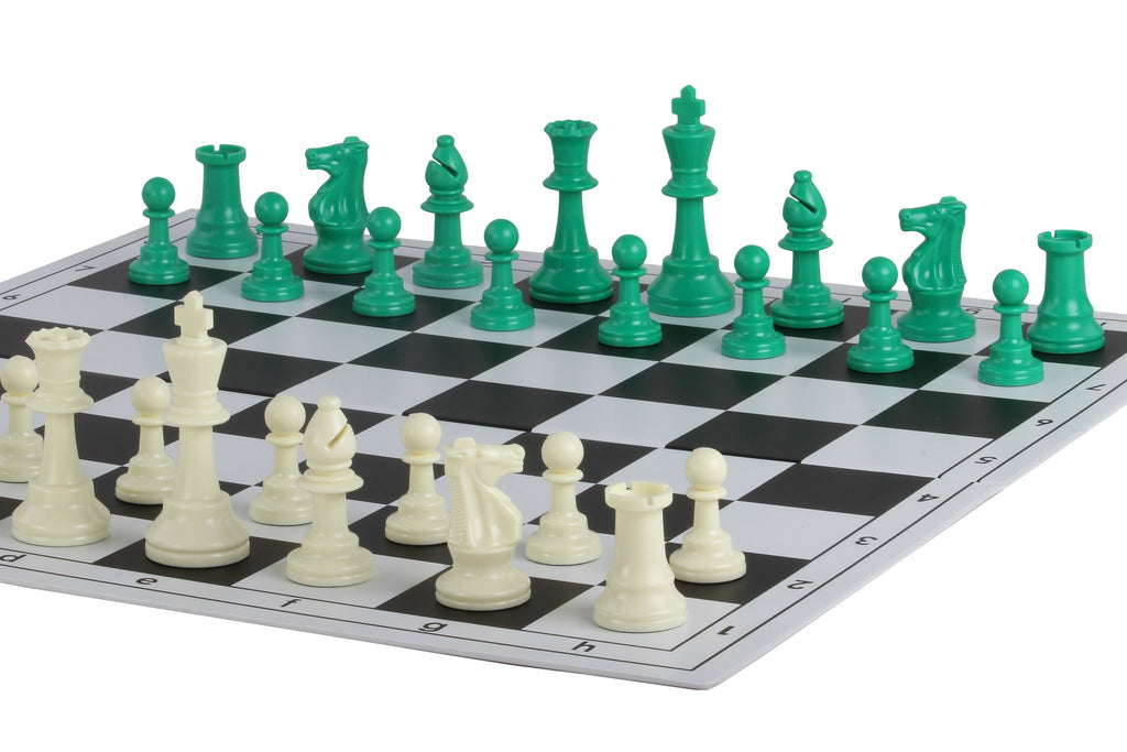 Colored Chess Pieces No.6 - Green Training Set for Teaching and Learning – image 4