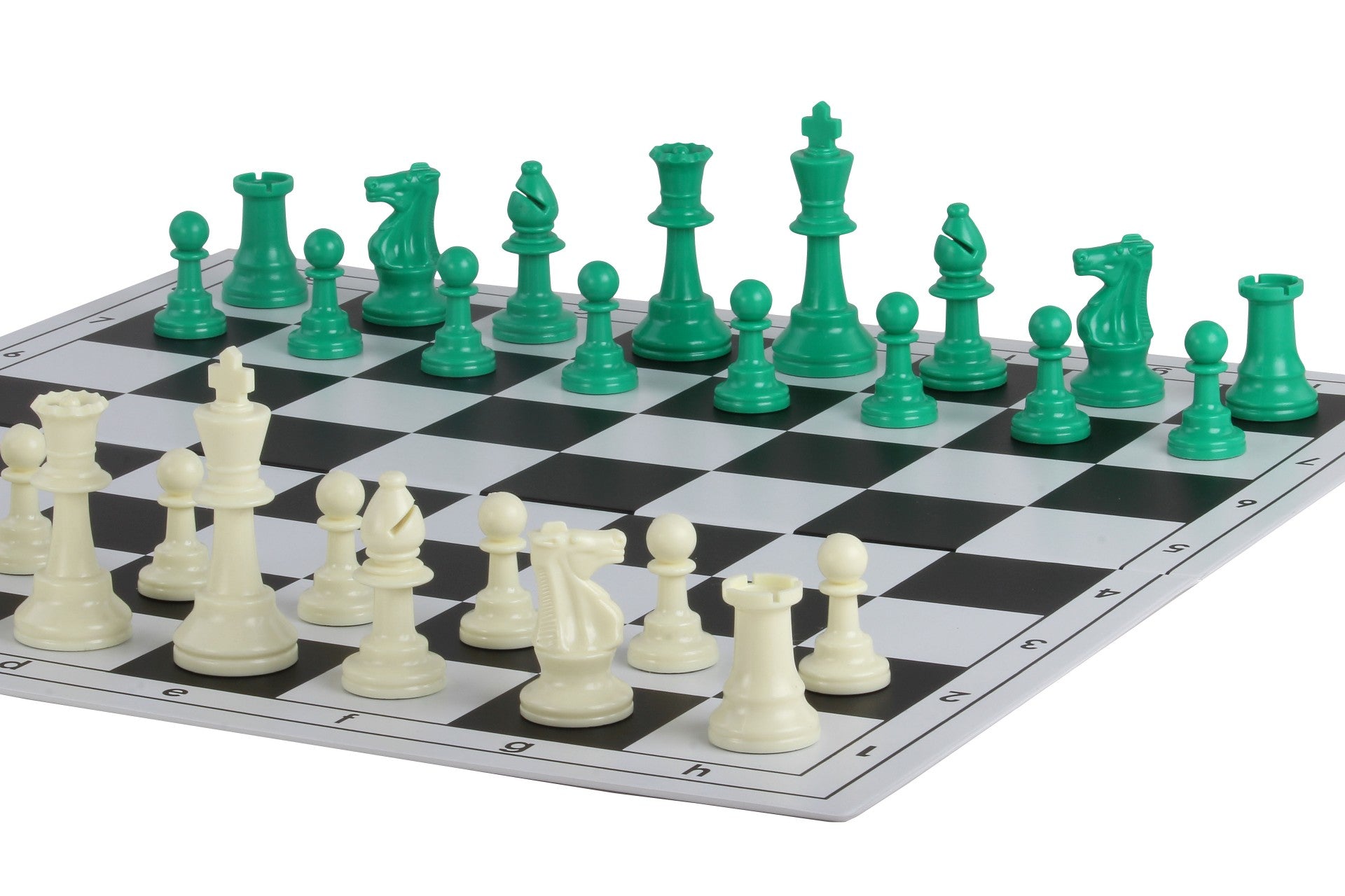 Colored Chess Pieces No.6 - Green Training Set for Teaching and Learning – image 4