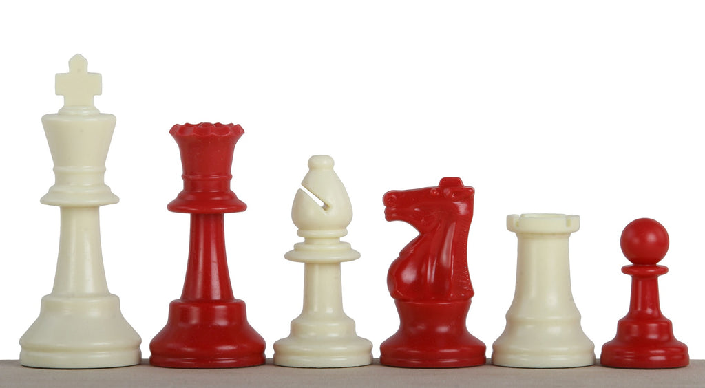 Colored Chess Pieces No.6 - Red Training Set for Teaching and Learning – image 4