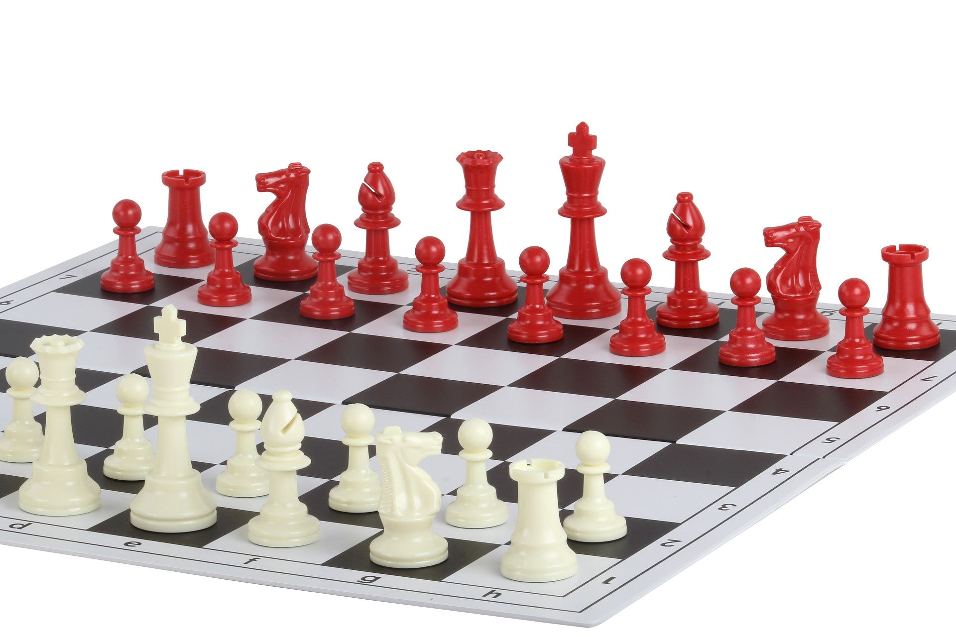 Colored Chess Pieces No.6 - Red Training Set for Teaching and Learning – image 6