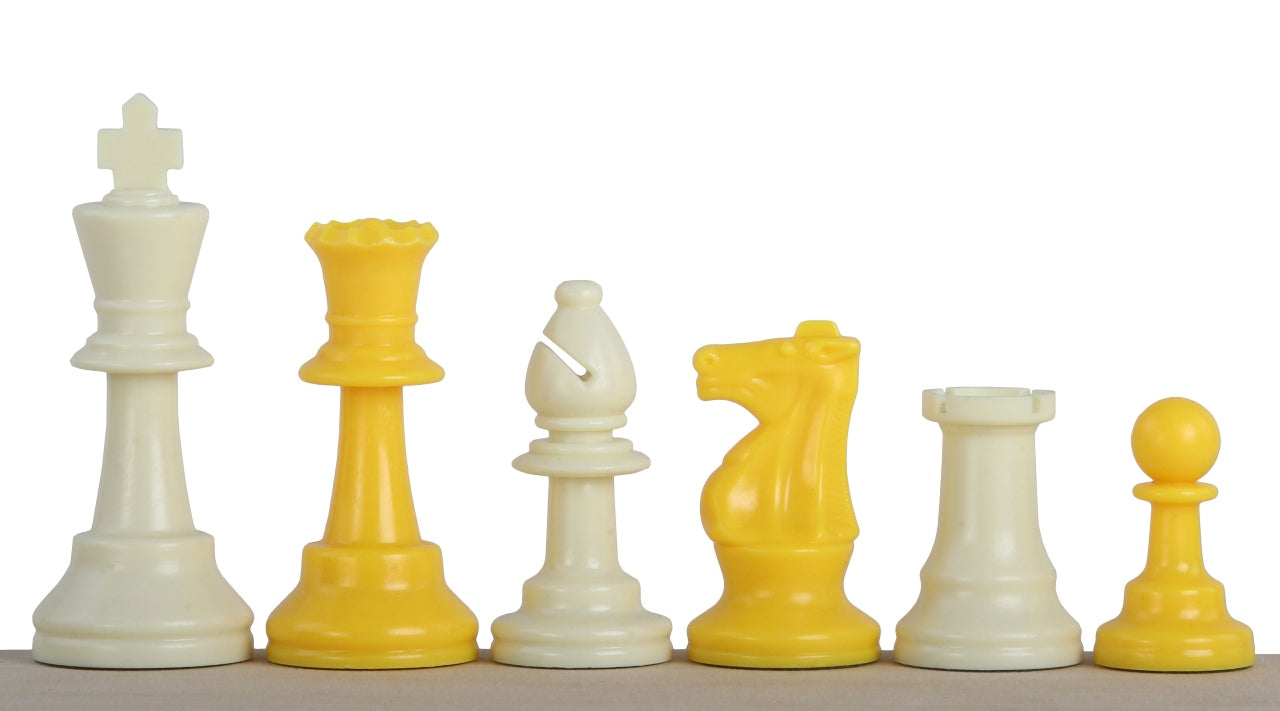 Colored Chess Pieces No.6 - Yellow Training Set for Teaching and Learning – image 2