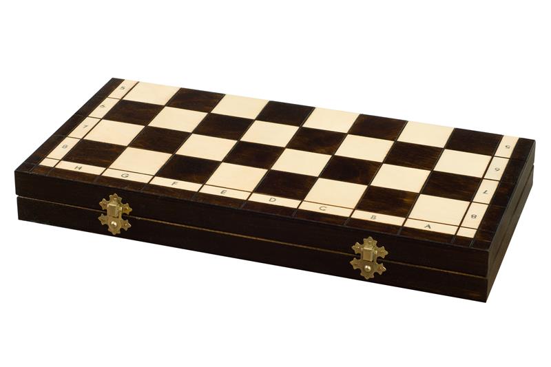 Olympic Chess Set 42x42cm – Tournament Style Wooden Folding Board – image 4
