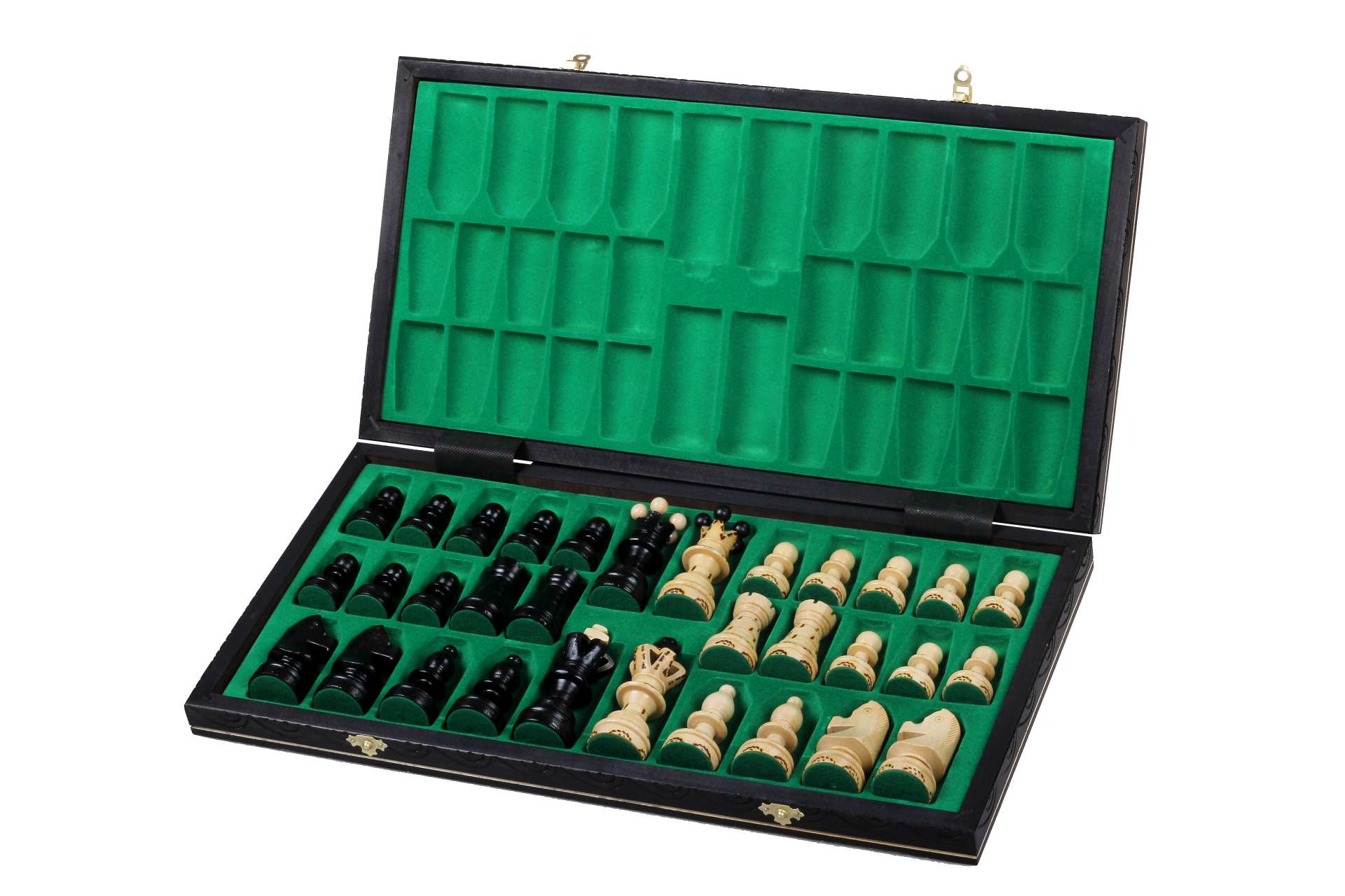 Ambassador New Line Chess Set Black - 55x55cm Premium Folding Set – image 12
