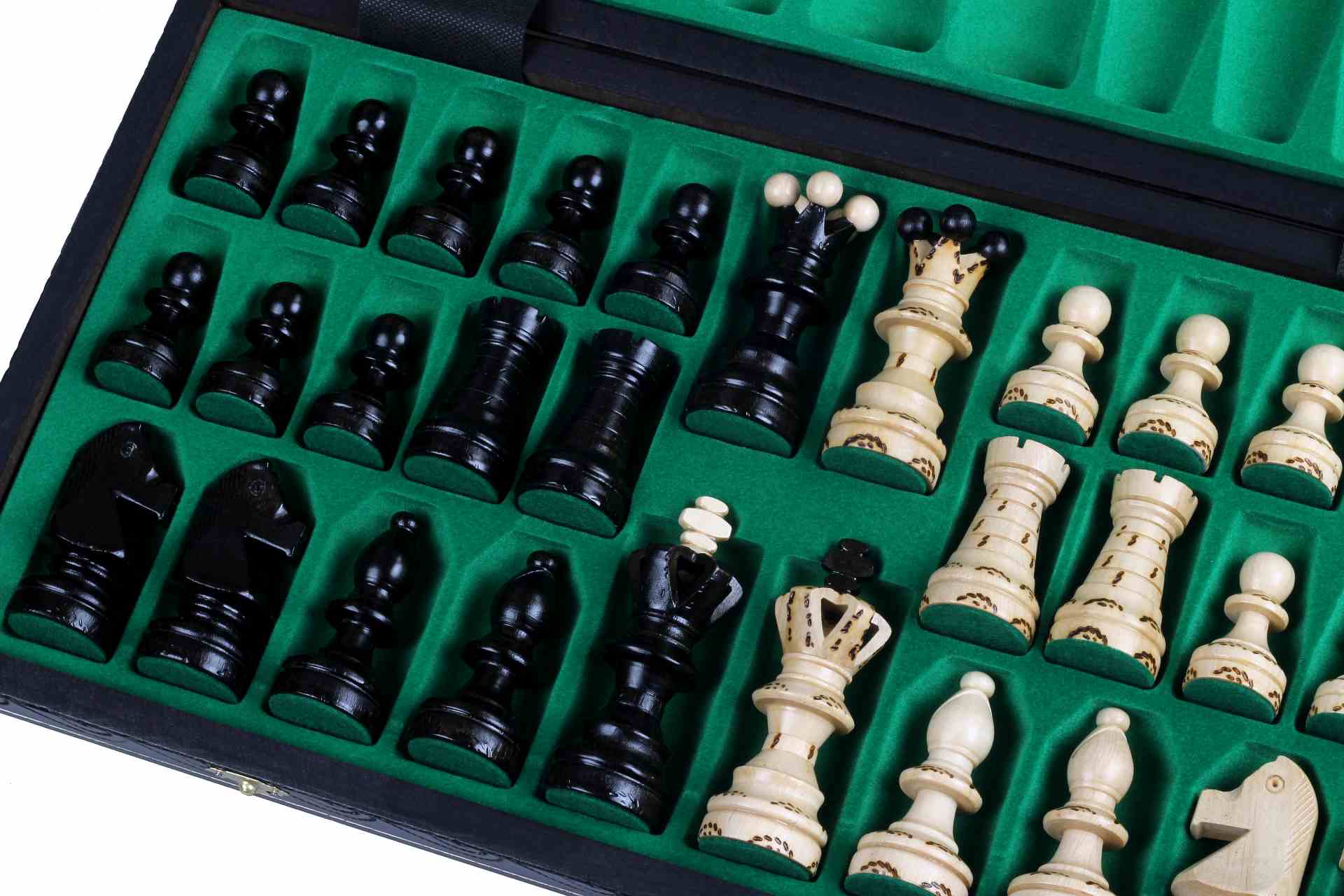 Ambassador New Line Chess Set Black - 55x55cm Premium Folding Set – image 3