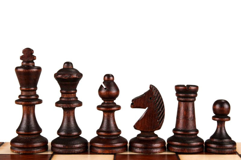 Magnetic Chess Set Large 35cm – Premium Wooden Folding Board with Insert – image 11
