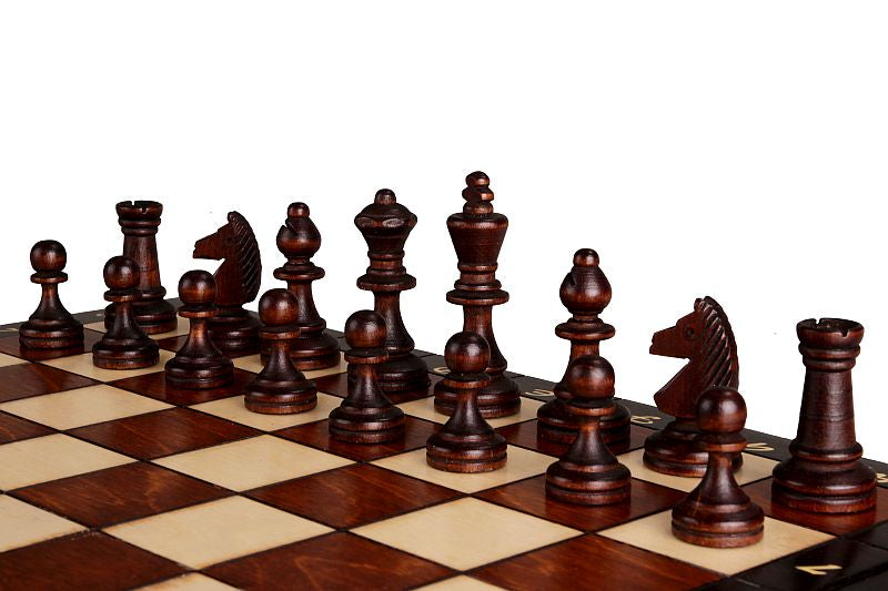 Magnetic Chess Set Large 35cm – Premium Wooden Folding Board with Insert – image 7