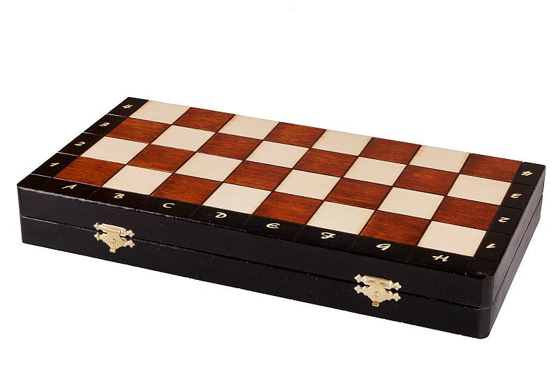 Magnetic Chess Set Large 35cm – Premium Wooden Folding Board with Insert – image 8