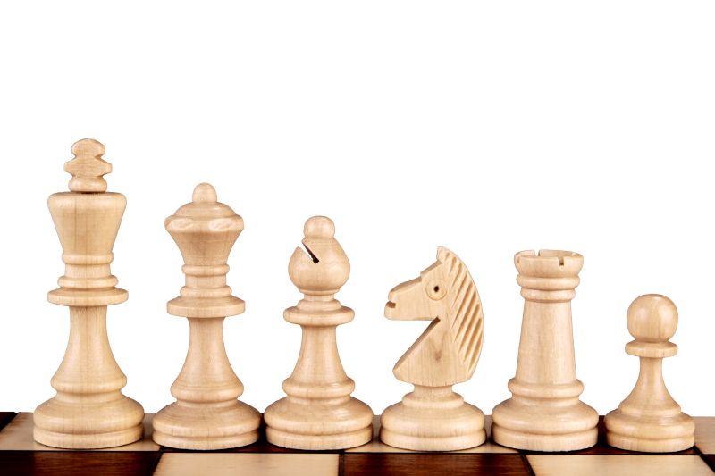 Magnetic Chess Set Large 35cm – Premium Wooden Folding Board with Insert – image 10
