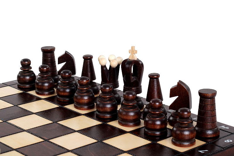 Royal Maxi New Line Chess Set 31x31cm – Premium Compact Folding Board with Insert – image 5