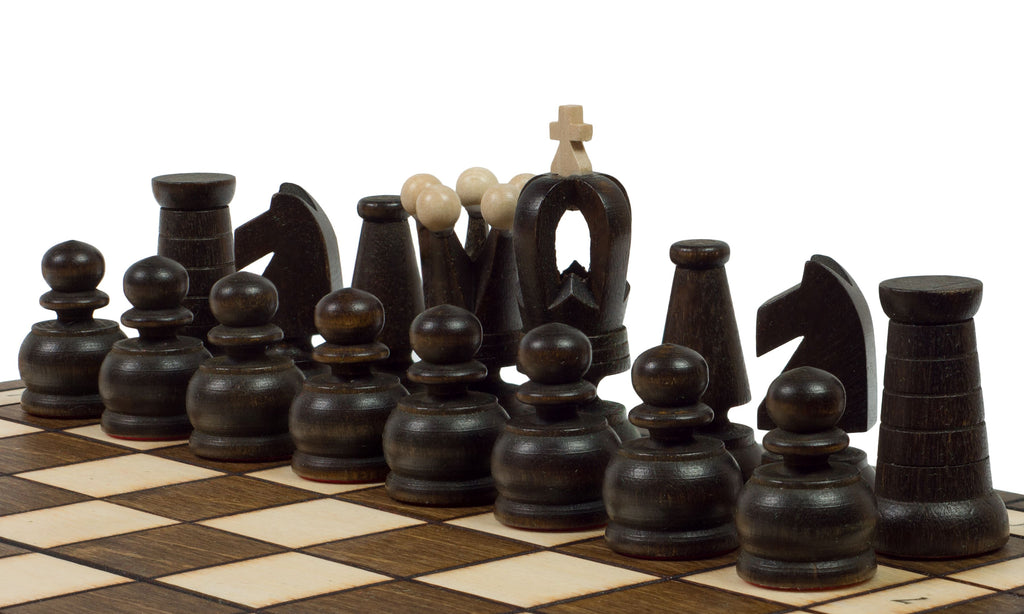 Royal Mini Chess Set 27x27cm – Ultra-Compact Travel Board – image 4
