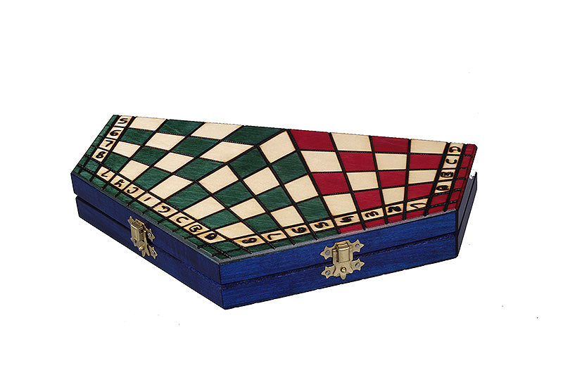 Three Player Chess Large - Hexagonal Tricolor Complete Set – image 7
