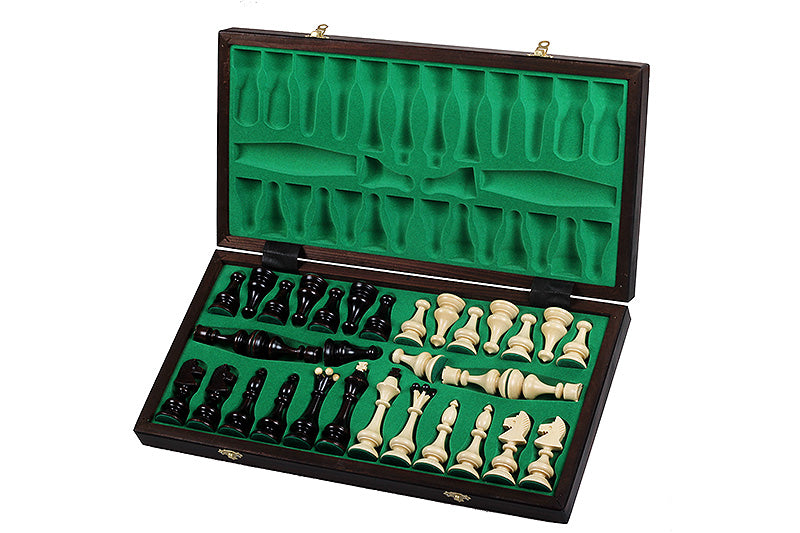 BESKID Chess Set 49x49cm – Hand-Carved Hornbeam Folding Board – image 8