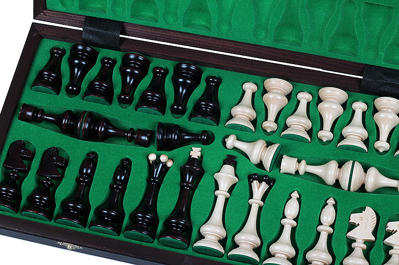 BESKID Chess Set 49x49cm – Hand-Carved Hornbeam Folding Board – image 9