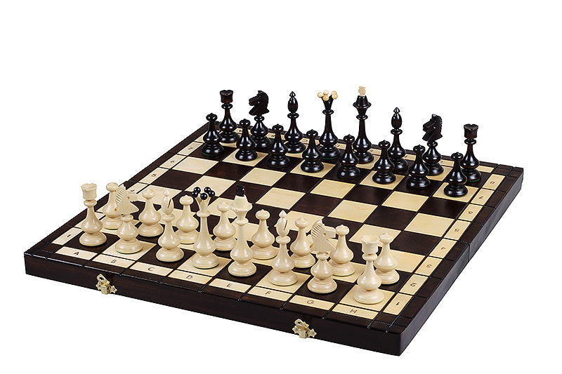 BESKID Chess Set 49x49cm – Hand-Carved Hornbeam Folding Board – image 10