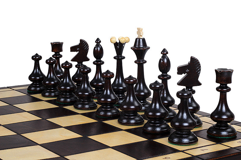 BESKID Chess Set 49x49cm – Hand-Carved Hornbeam Folding Board – image 6