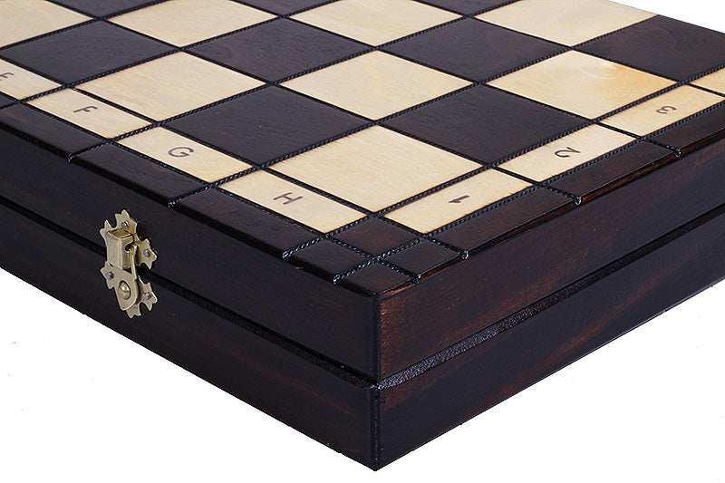 BESKID Chess Set 49x49cm – Hand-Carved Hornbeam Folding Board – image 4