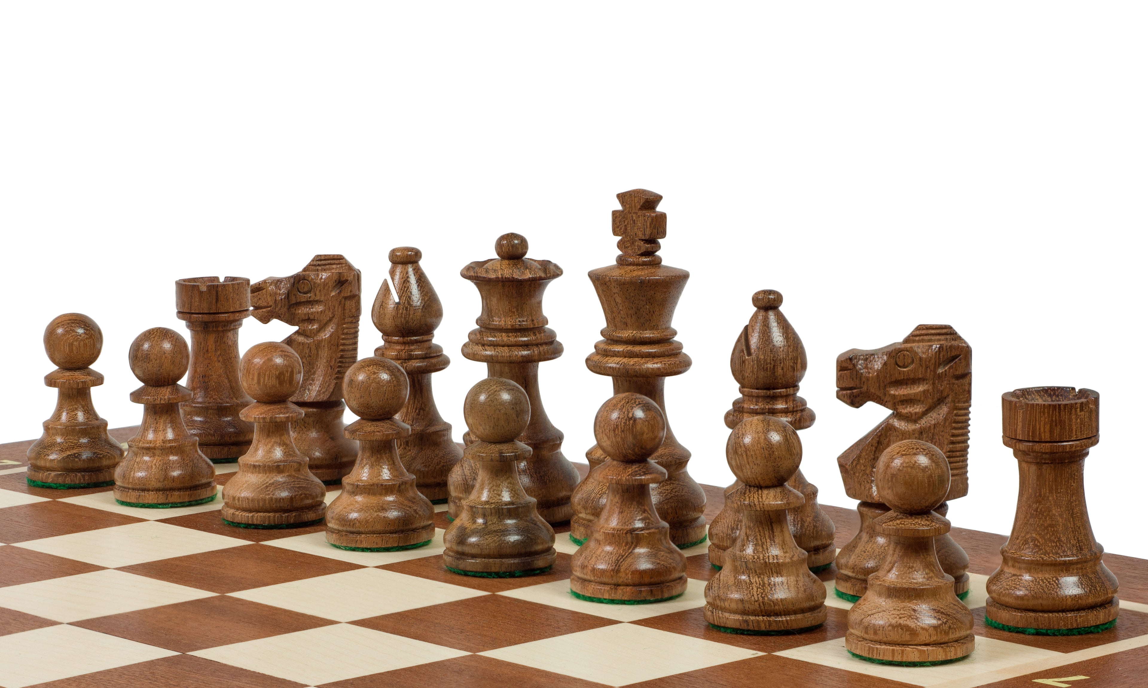 French Staunton Gold Tournament Chess Set No.4 - 42x42cm Complete Set – image 4