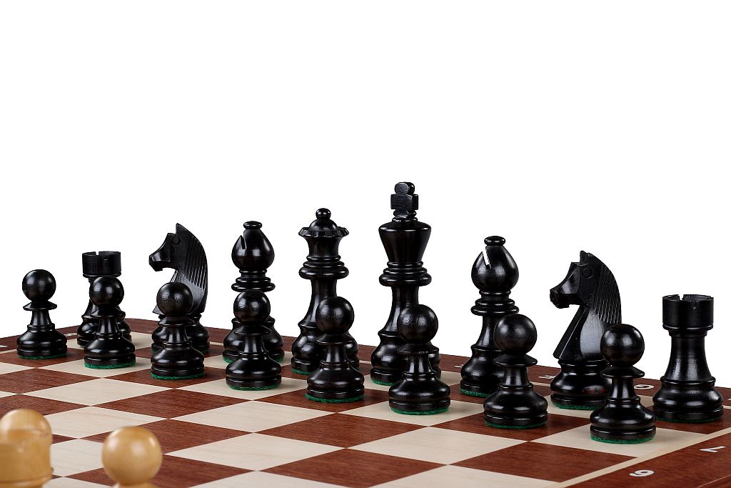 German Staunton Tournament Chess Set No.4 - Complete with Board – image 2
