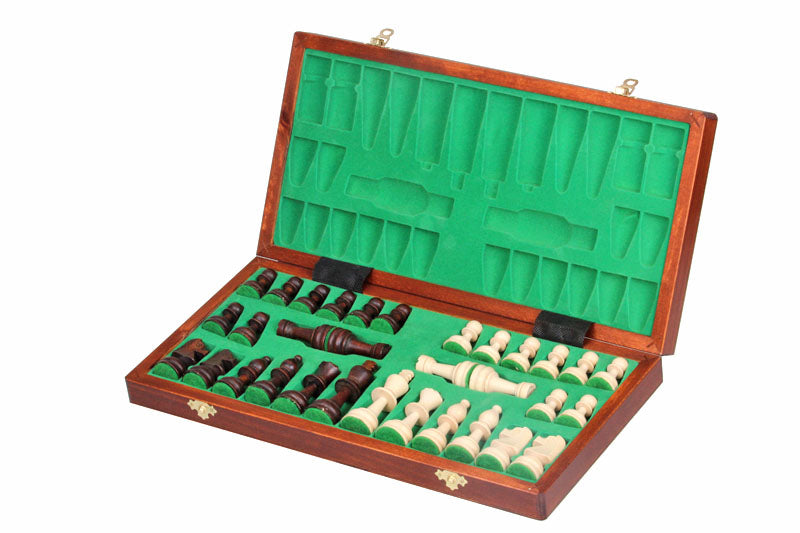 Tournament Chess Set No.4 – Intarsia Board with Extra Queens – image 9