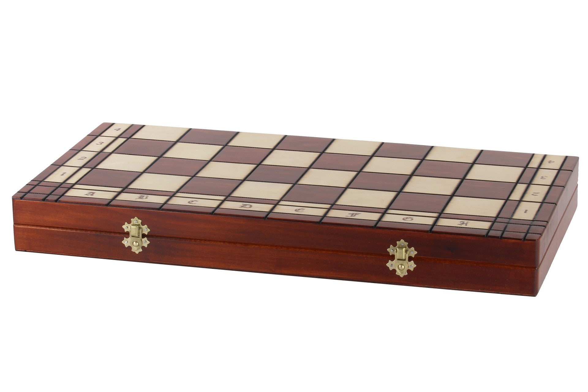 Tournament Chess Set No.8 55x55cm – Burnt Decoration Wooden Board – image 6