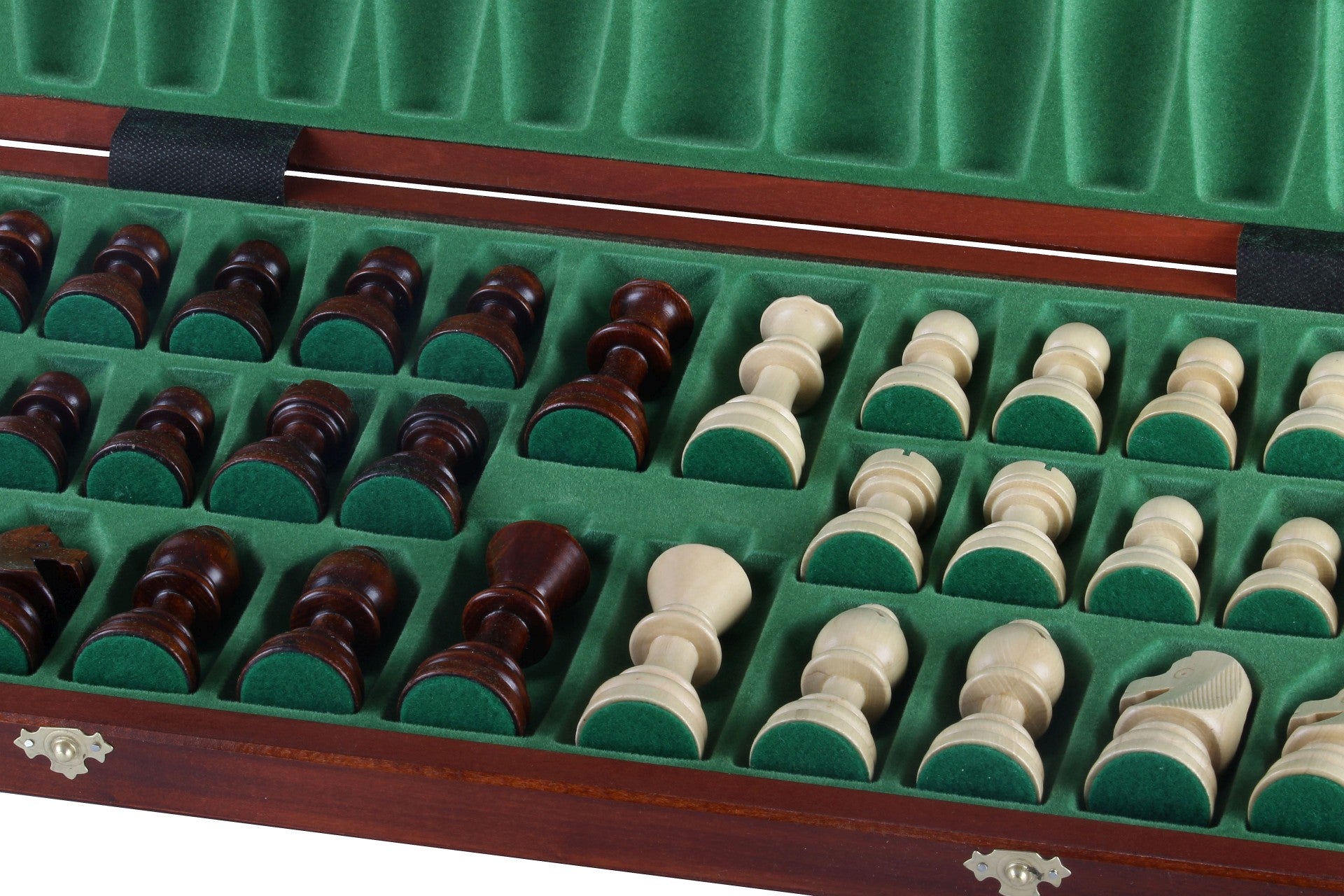 Tournament Chess Set No.8 55x55cm – Burnt Decoration Wooden Board – image 4