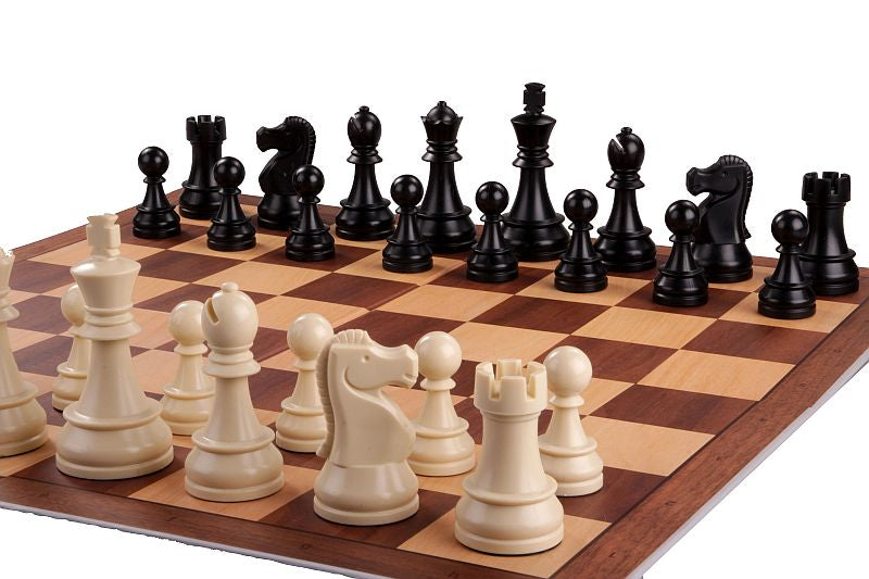 Chess Set DGT Box Brown Complete - Board Pieces Clock Tournament Package – image 3