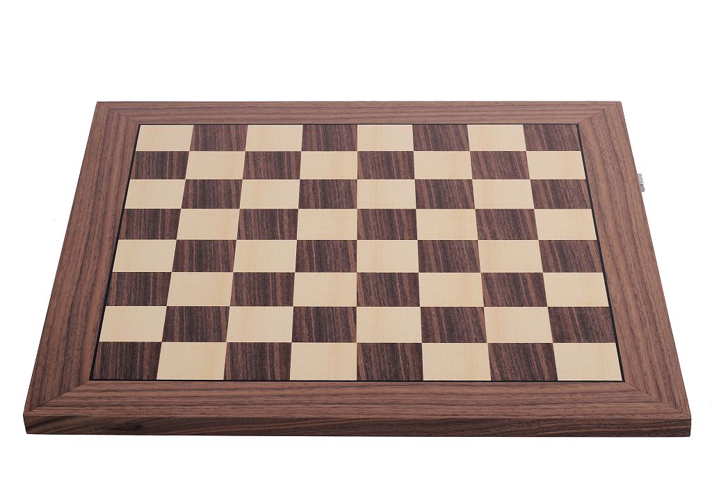 DGT USB Electronic Chessboard – Walnut & Maple Tournament Sensor Board