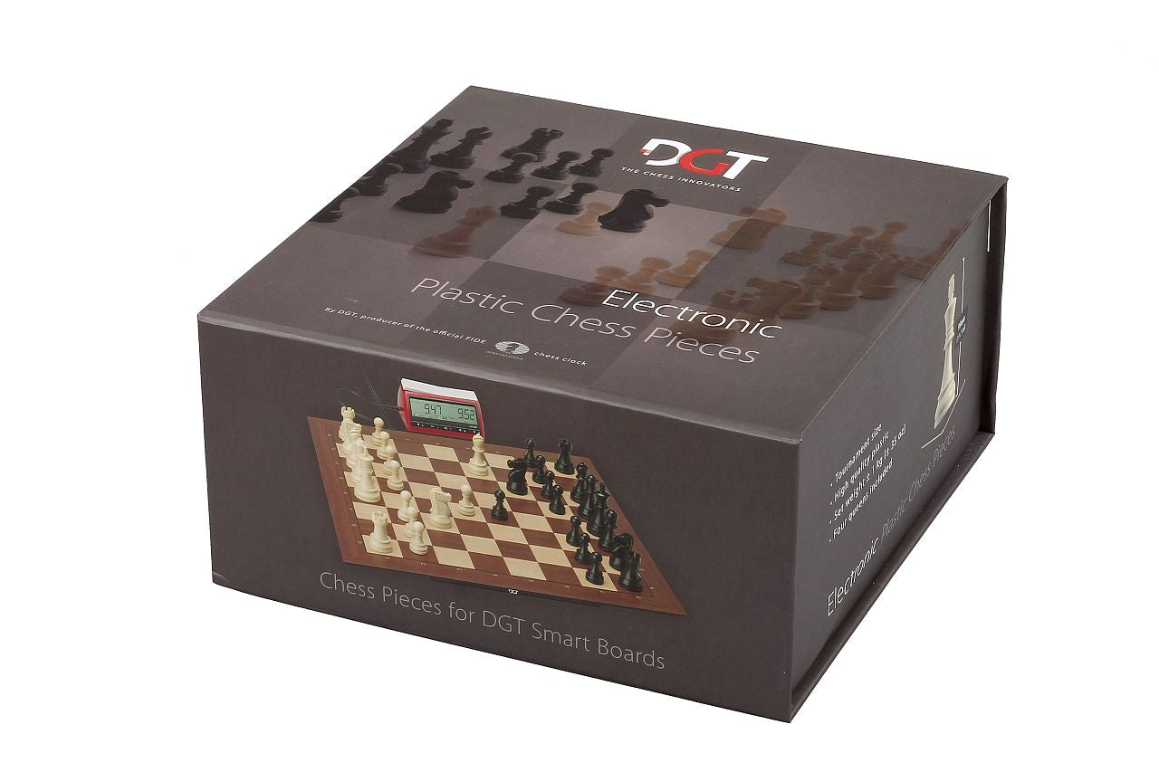 DGT Electronic Plastic Chess Pieces – Weighted 95mm Sensor Set for E-Boards – image 2