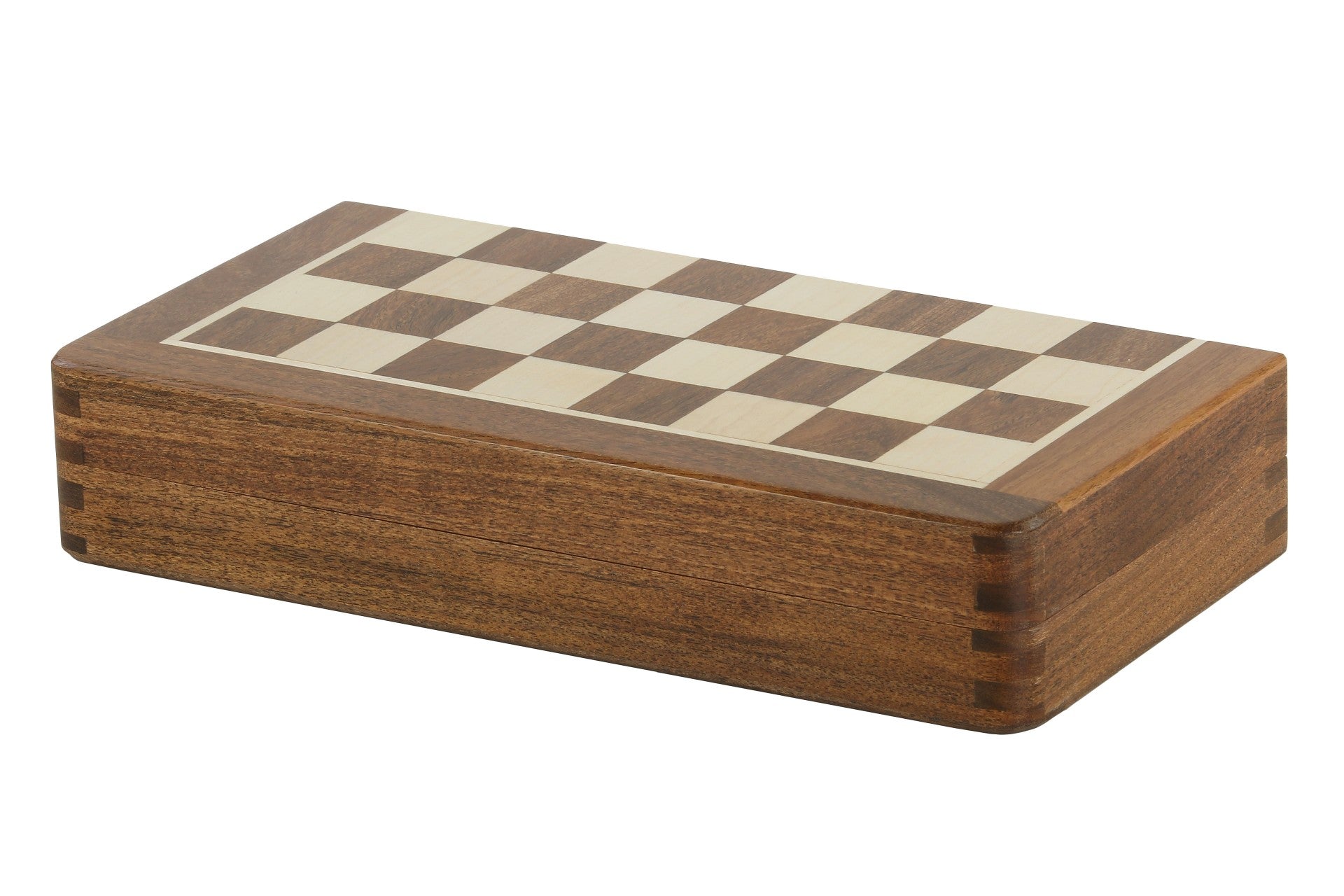 Wooden Magnetic Chess Set — 25 cm Inlaid Board (Indian Acacia & Boxwood) – image 8