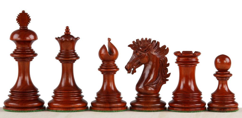Sunrise Chess Pieces 4" - Premium Redwood Tournament Set – image 2