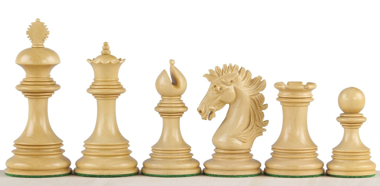 Sunrise Chess Pieces 4" - Premium Redwood Tournament Set – image 4