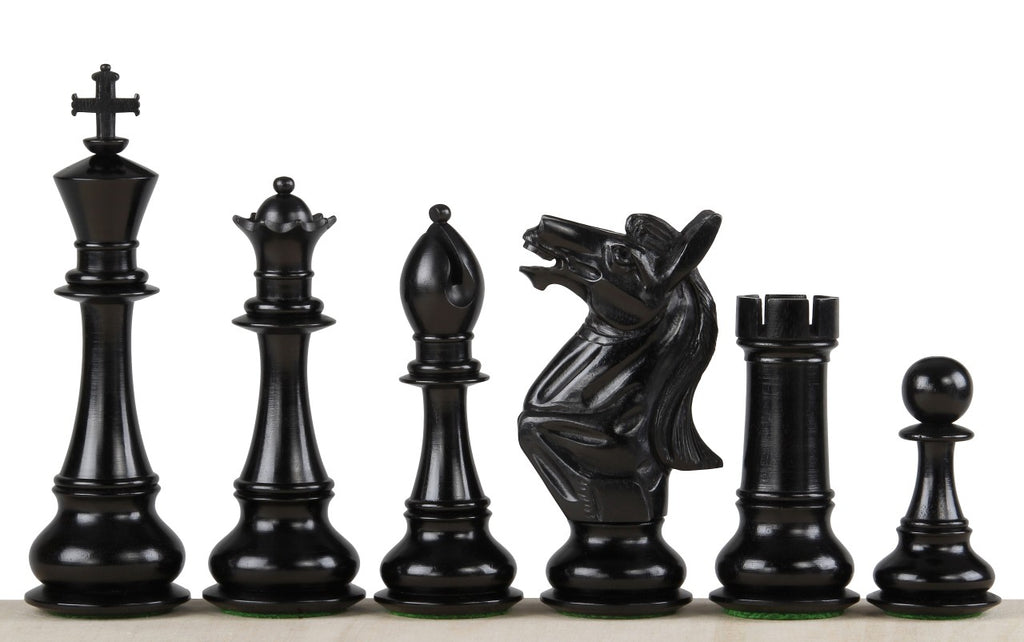 Napoleon Chess Pieces 6" - Ebonised Premium Collector Set – image 2