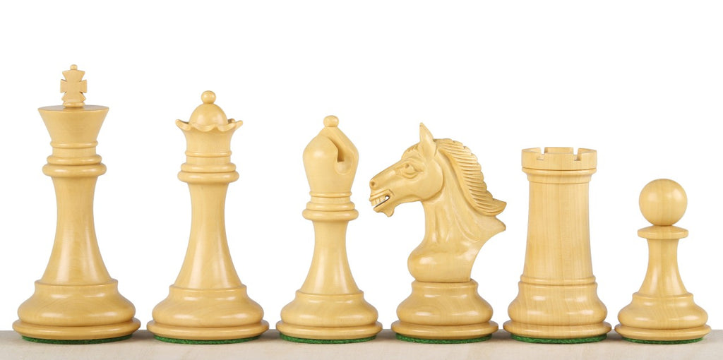 Derby Acacia Chess Pieces 4" - Premium Wooden Set – image 4