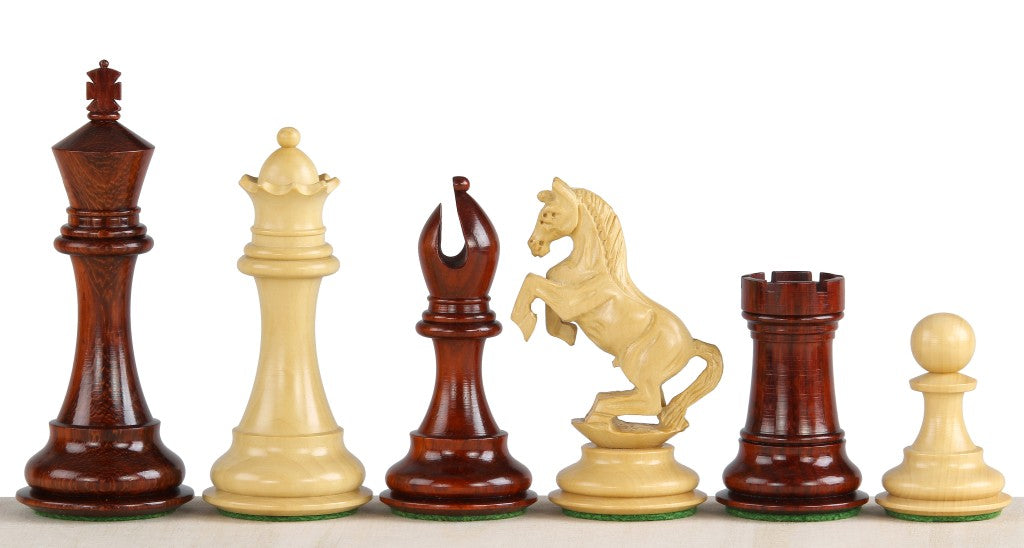 Alexander Chess Pieces 4 inch - Paduk Premium Exclusive Pieces