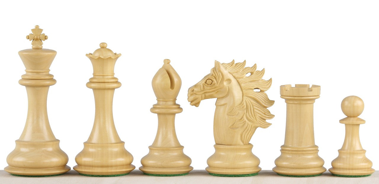 Baggio Redwood Chess Pieces 4 inch - Premium Hand-Carved Wood – image 4