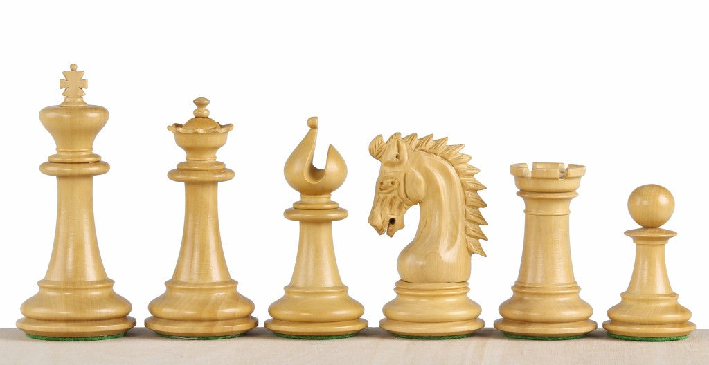 Sheikh Chess Pieces 3.75" - Premium Acacia Tournament Set – image 3